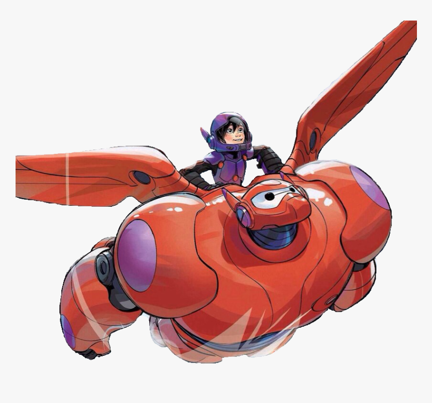 No Caption Provided - Hiro And Baymax Flying, HD Png Download, Free Download