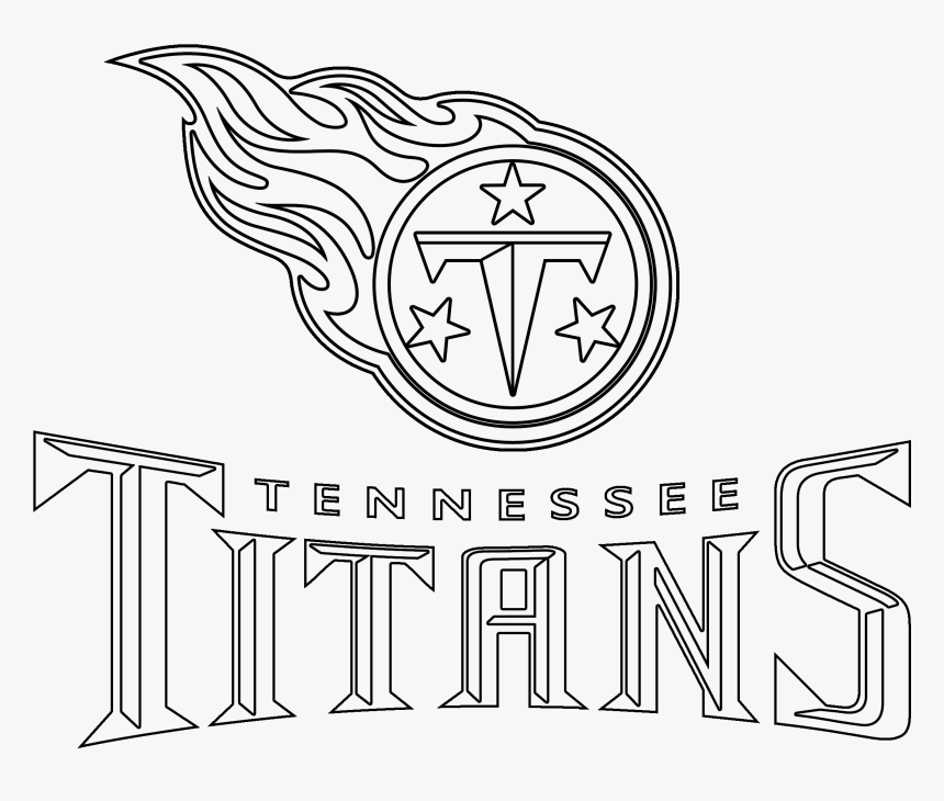 Transparent Tennessee Clipart - Tennessee Titans Helmet Outline, HD Png Download, Free Download