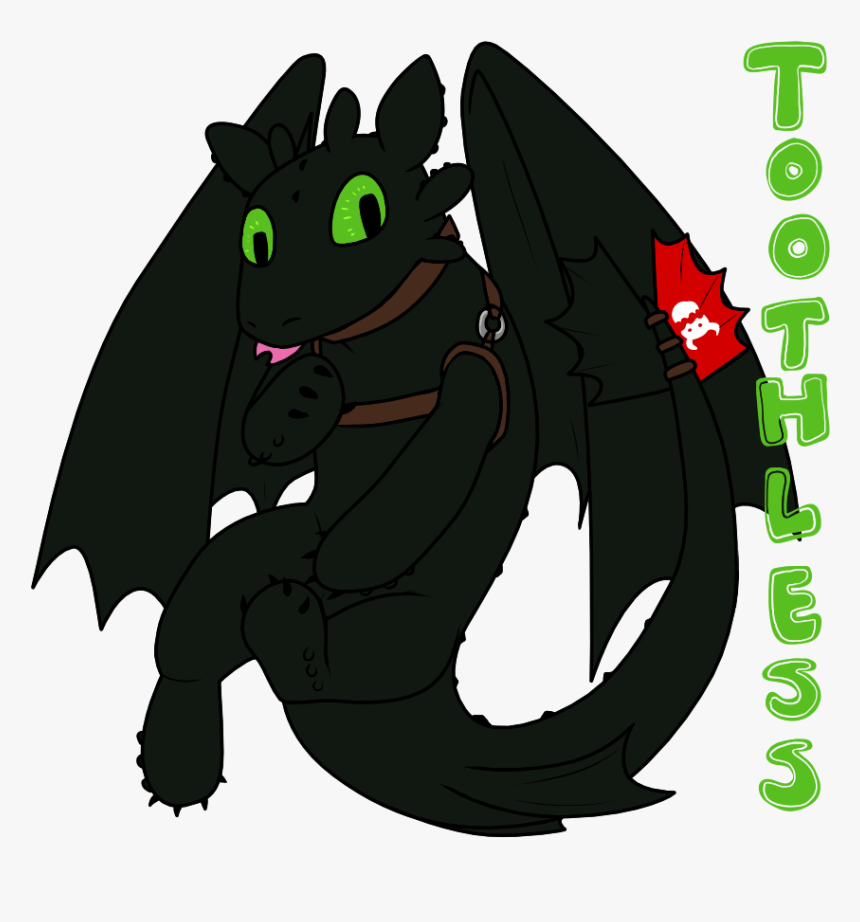 Night Fury - Toothless - Cartoon, HD Png Download, Free Download