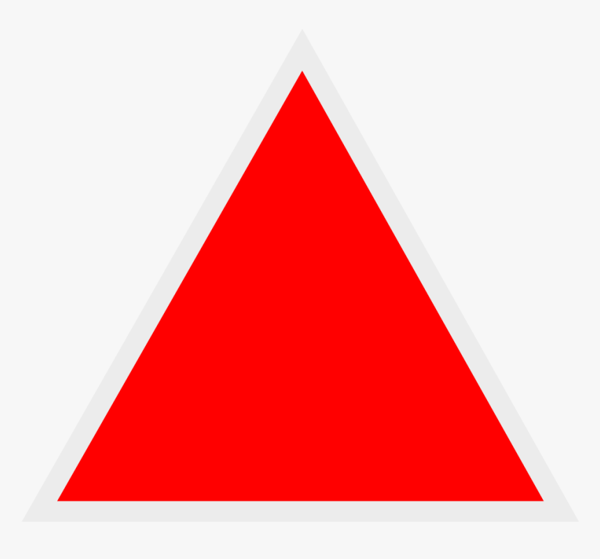 Red Triangle, HD Png Download, Free Download