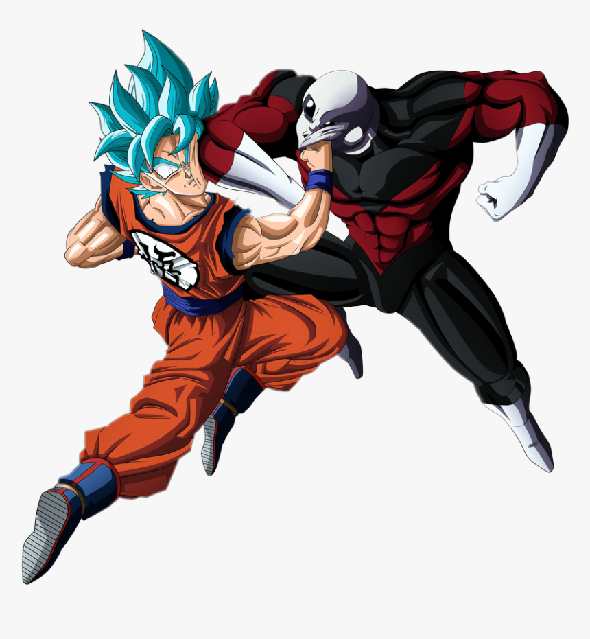 #goku #jiren #dragon Ball - Goku Ssj Vs Jiren, HD Png Download, Free Download