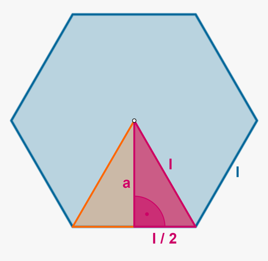Imagen Teoria Triangulo Rectangulo En Hexagono - Triangle, HD Png Download, Free Download