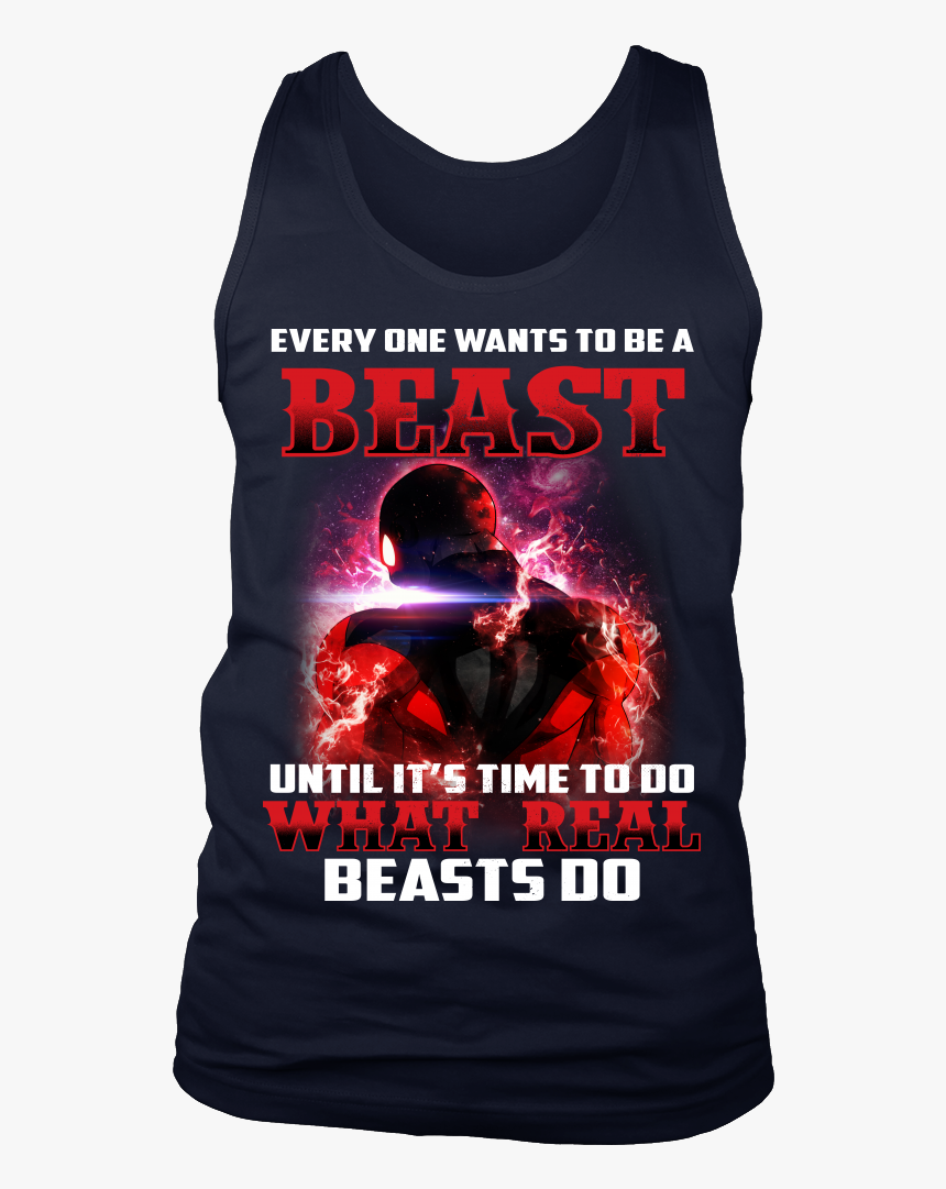 Super Saiyan- Jiren Everyone Wants To Be A Beast - One Piece Zoro Tank Top, HD Png Download, Free Download