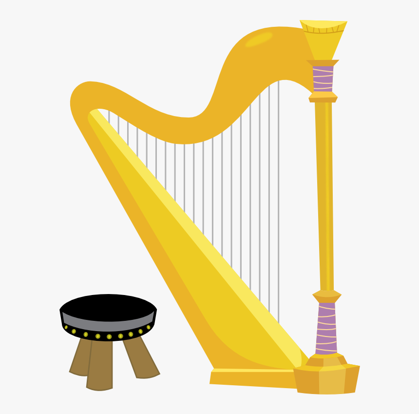 24109 - Harp Cartoon Png, Transparent Png - kindpng