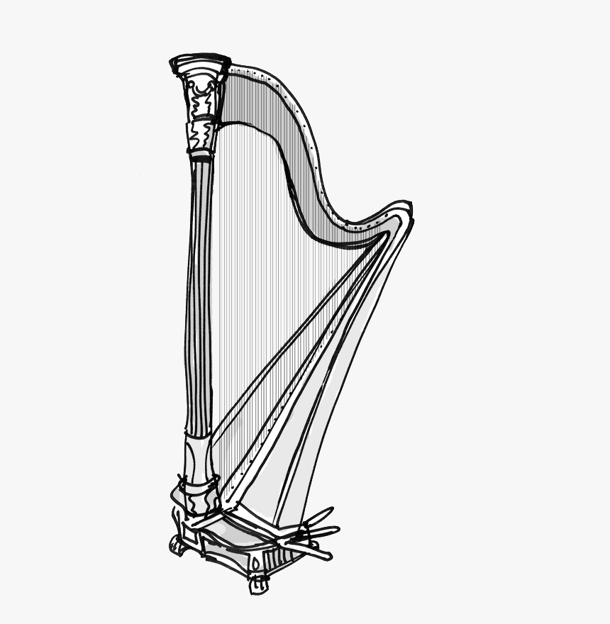 Harp , Png Download - Classical Music, Transparent Png, Free Download