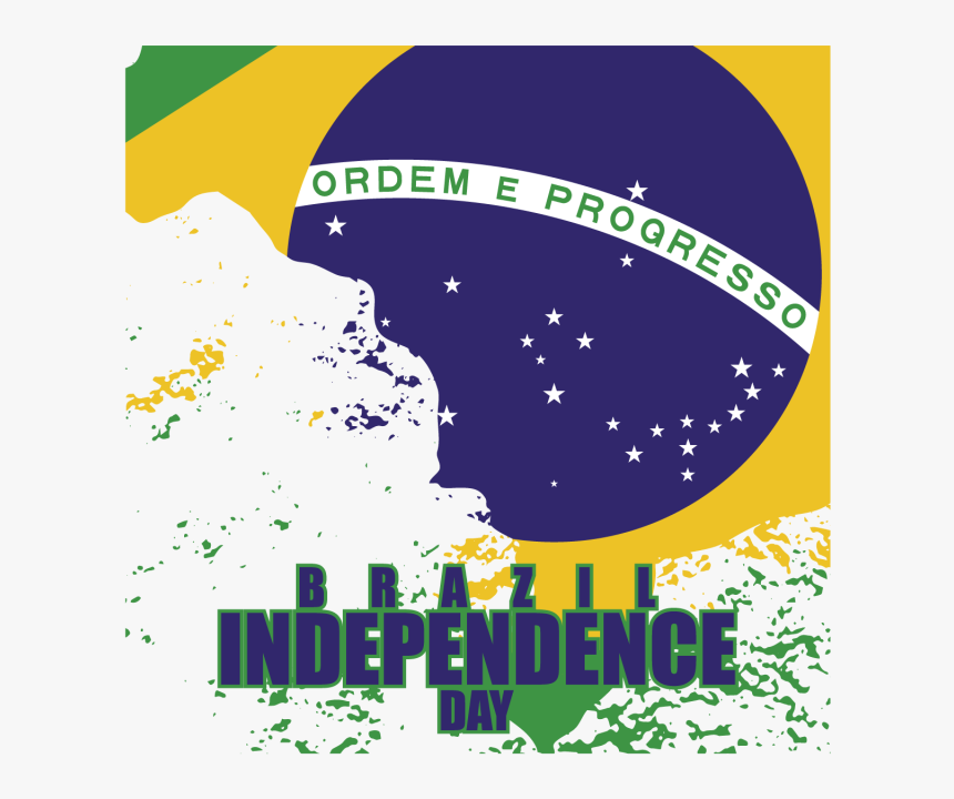 Clip Art Independence Day Brazil - Independencia Do Brasil Vetor, HD Png Download, Free Download