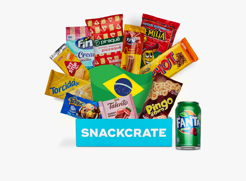 Brazil Snack Crate, HD Png Download, Free Download