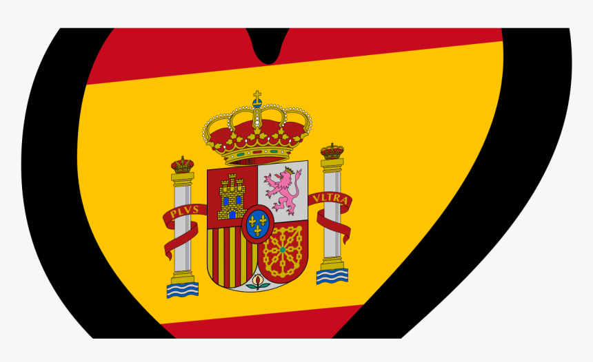 Spain Flag Clipart , Png Download - Spain Flag Heart, Transparent Png, Free Download