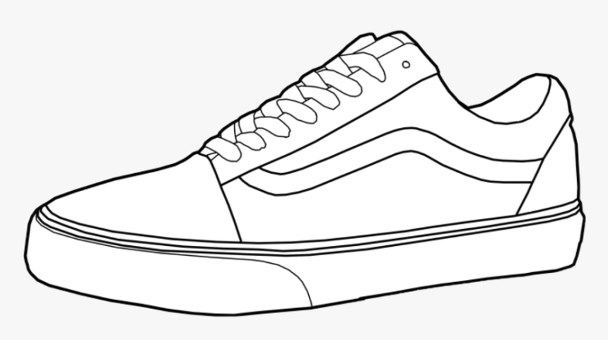 Transparent Fre Clipart - White Old Skool Vans Sticker, HD Png Download, Free Download