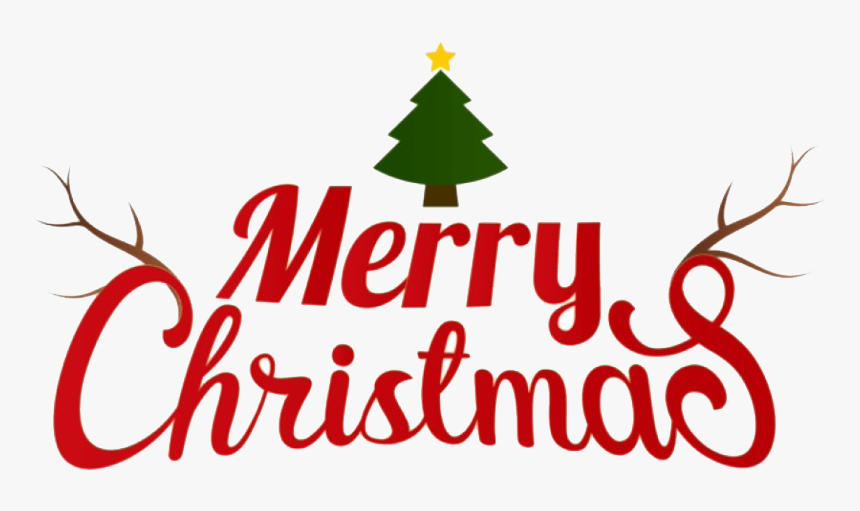 Merry Christmas Banner Png Free Pic - Merry Christmas Clipart Transparent, Png Download, Free Download