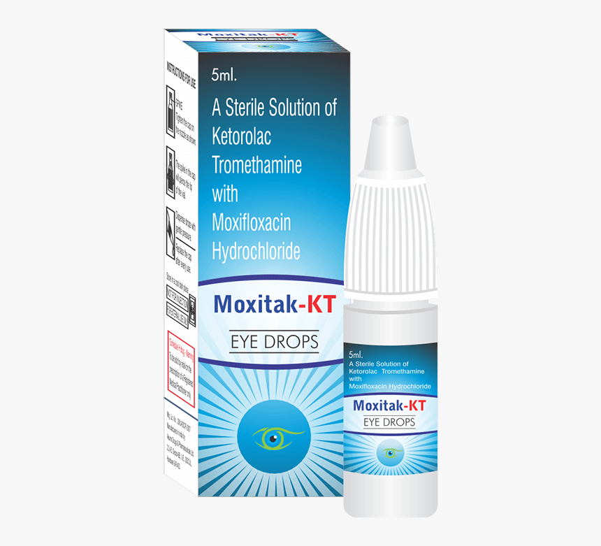 Moxitak-kt - Moxi Kt Eye Drops, HD Png Download, Free Download