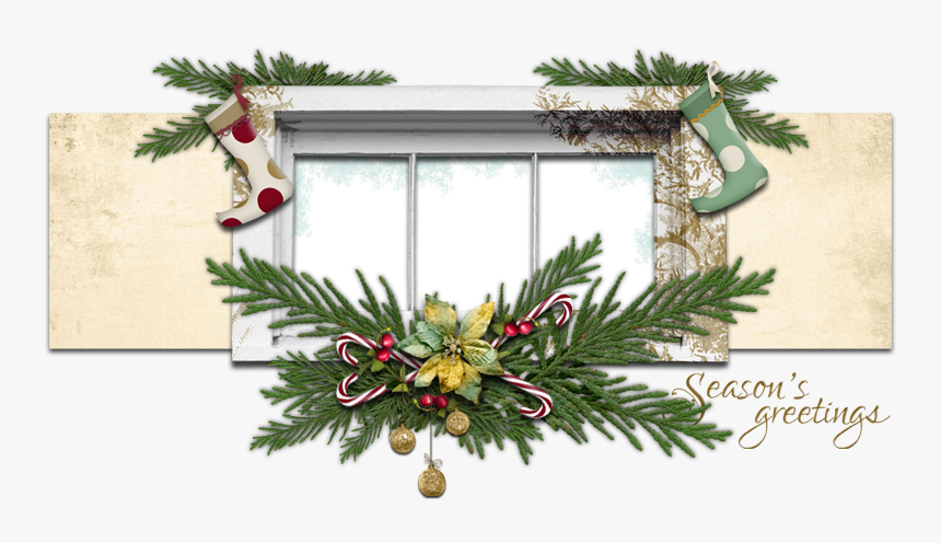 Christmas Banner Png, Transparent Png, Free Download