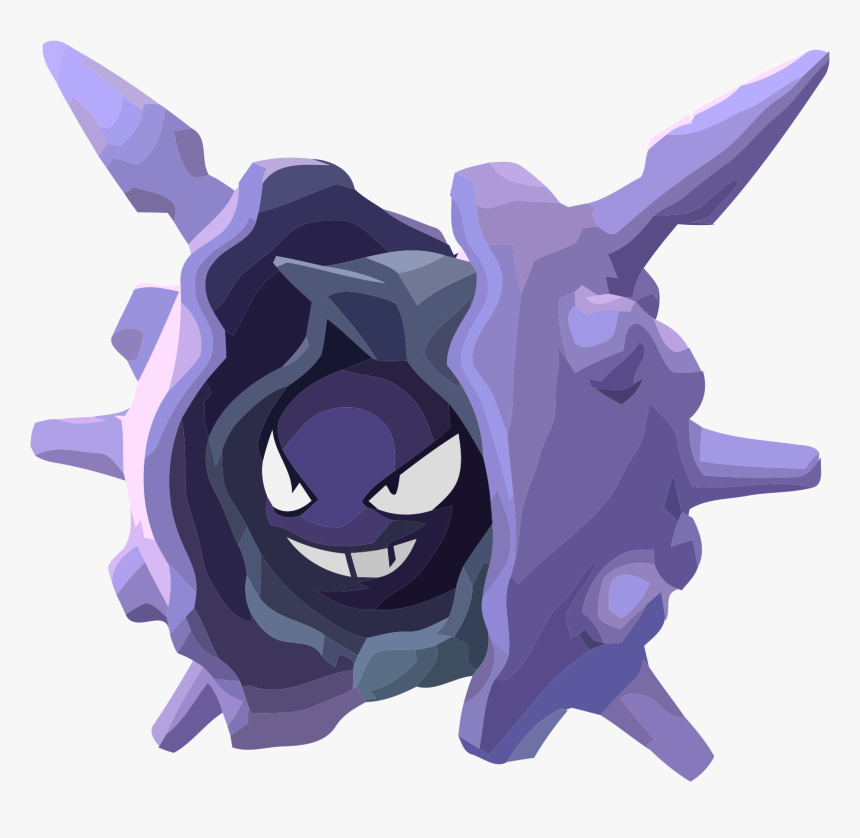 Gastly , Png Download - Cloyster Pokemon Let's Go, Transparent Png, Free Download