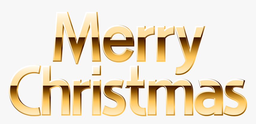 Gold Merry Christmas Banner Png , Png Download - Merry Christmas Gold Png, Transparent Png, Free Download