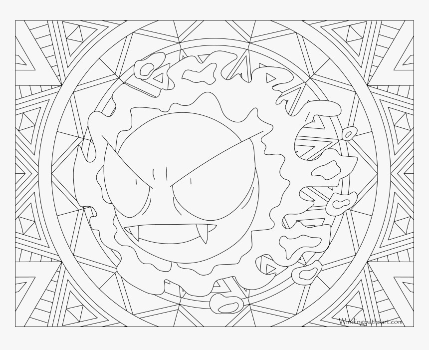 Pokemon Colouring Pages For Adult , Png Download - Gyarados Pokemon Coloring Pages, Transparent Png, Free Download