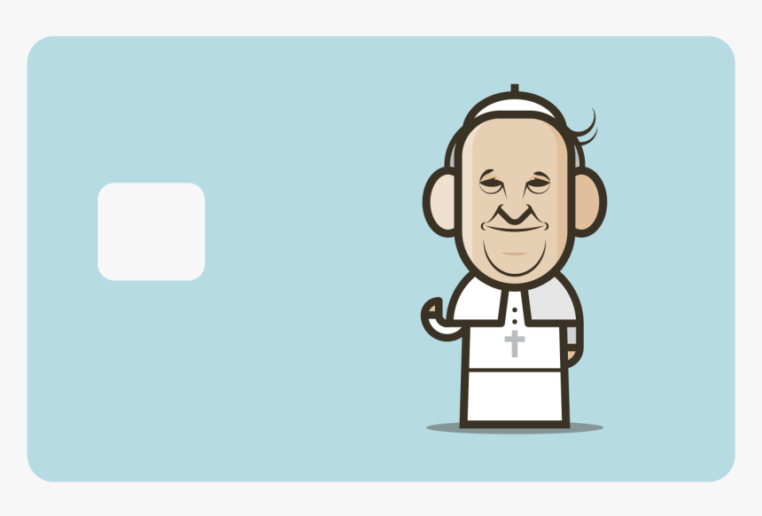 Pope Francis Cartoon, HD Png Download, Free Download