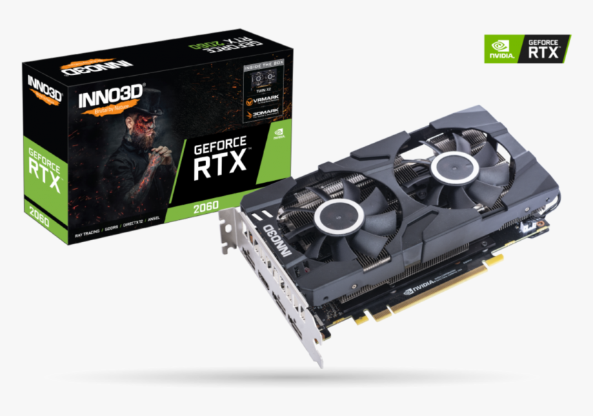 Inno3d Geforce Rtx 2060, HD Png Download, Free Download