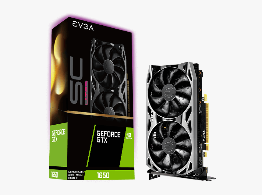 Evga Gtx 1650 Sc Ultra, HD Png Download, Free Download