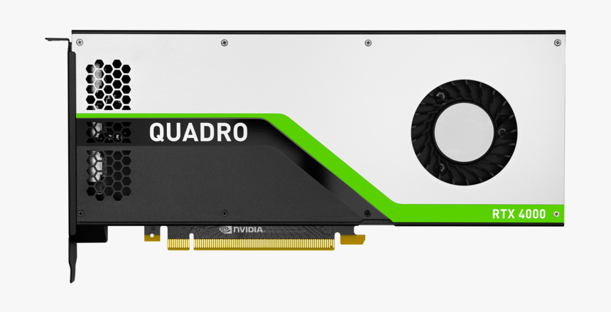 Hpe Nvidia Quadro Rtx 4000 Graphics Accelerator - Pny Nvidia Quadro Rtx 4000 8gb Gddr6 Pci E Vcqrtx4000, HD Png Download, Free Download
