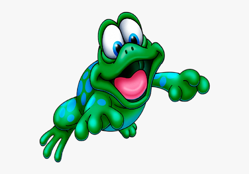 Funny Frog Cartoon Animal Clip Art Images - Animated Frog Transparent Background, HD Png Download, Free Download