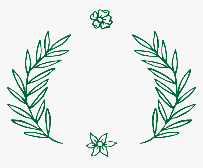 Green Leaves Border Png - Leaves Border Png, Transparent Png, Free Download