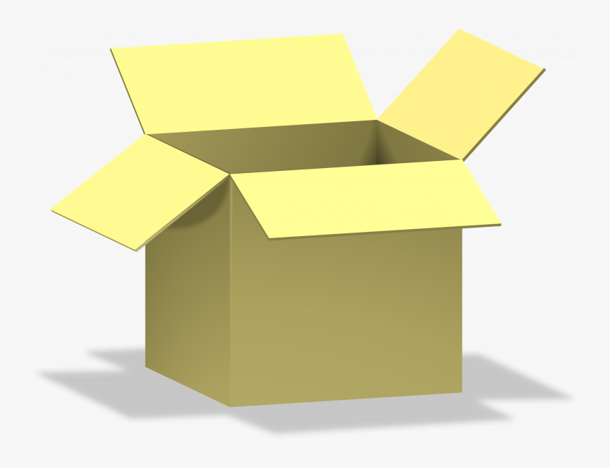 Download This High Resolution Box Png Image Without - Caixa Aberta, Transparent Png, Free Download