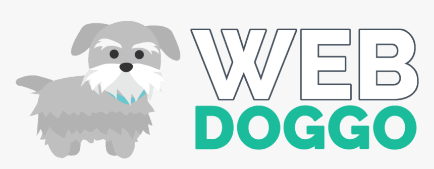 Webdoggologonew Darkteal - Shih Tzu, HD Png Download, Free Download