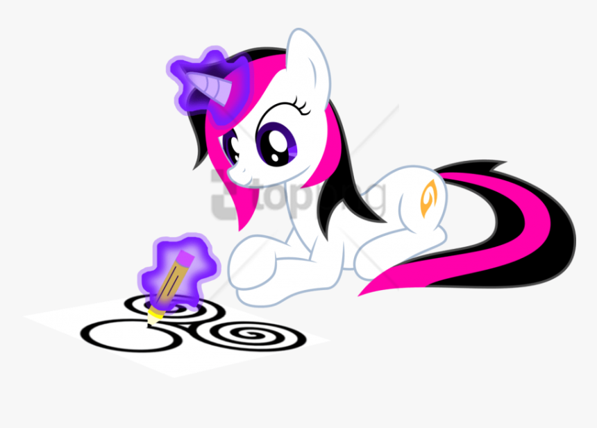 Free Png Download Mlp Oc Easy Png Images Background - Mlp Unicorn Using Magic, Transparent Png, Free Download