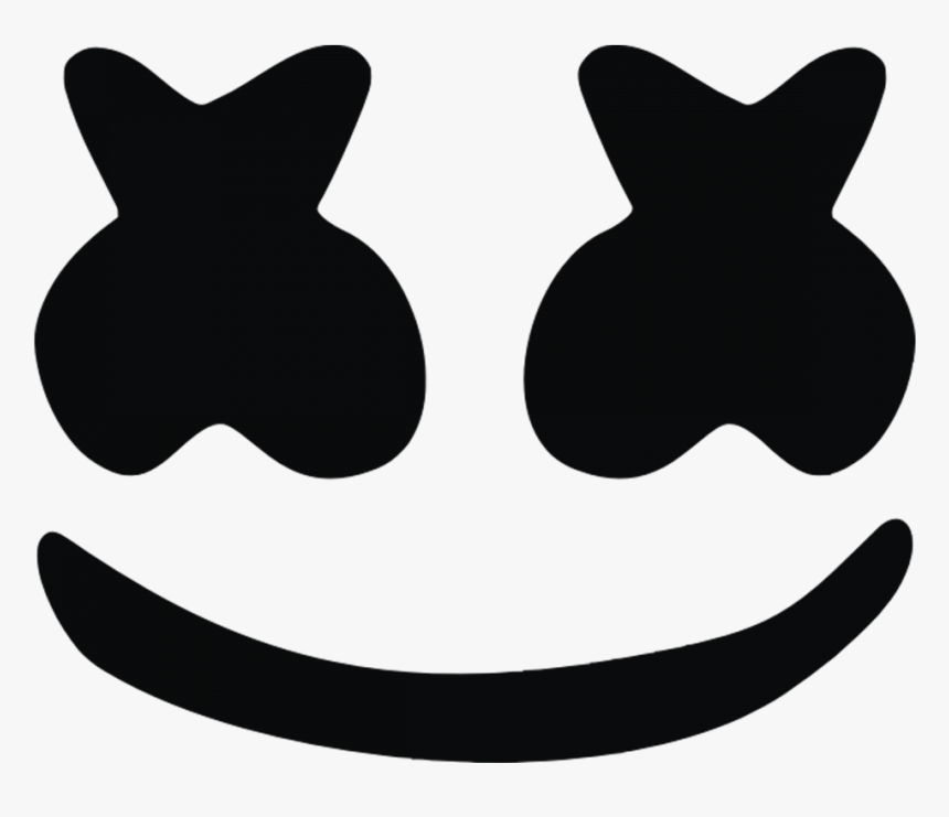 Marshmello Logo Png - Cara De Marshmello De Roblox, Transparent Png, Free Download