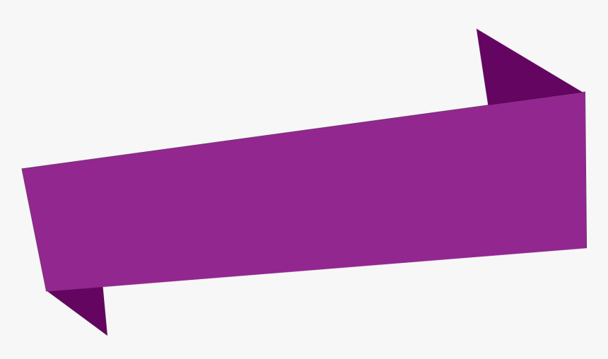 Purple Ribbon Png, Transparent Png, Free Download