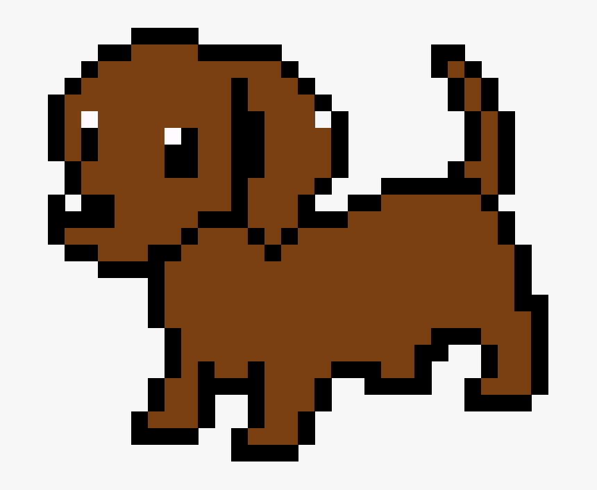 Minecraft Pixel Dog, HD Png Download, Free Download