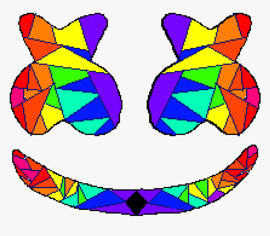 Marshmello Logo Rainbow - Check out this fantastic collection of ...