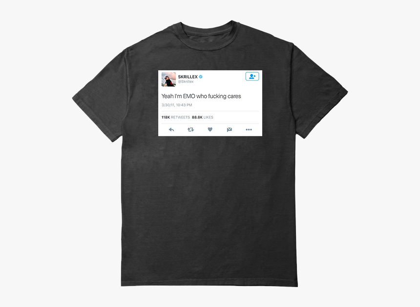 I M Emo Who Fucking Cares Shirt, HD Png Download, Free Download