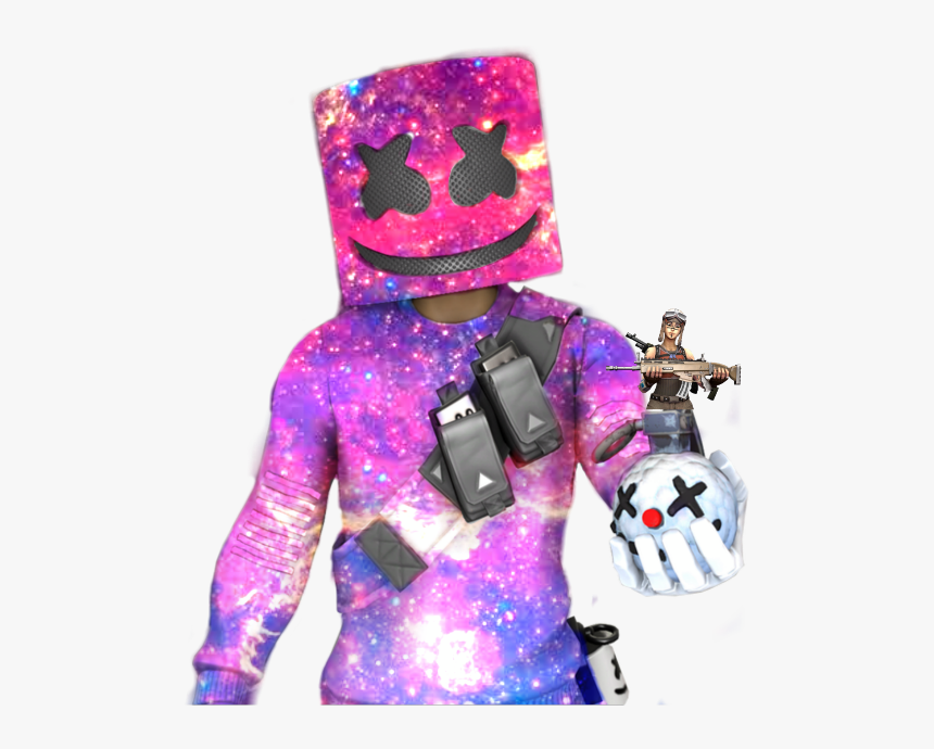 #galaxy #fortnite #marshmello - Png Images Galaxy Fortnite, Transparent Png, Free Download