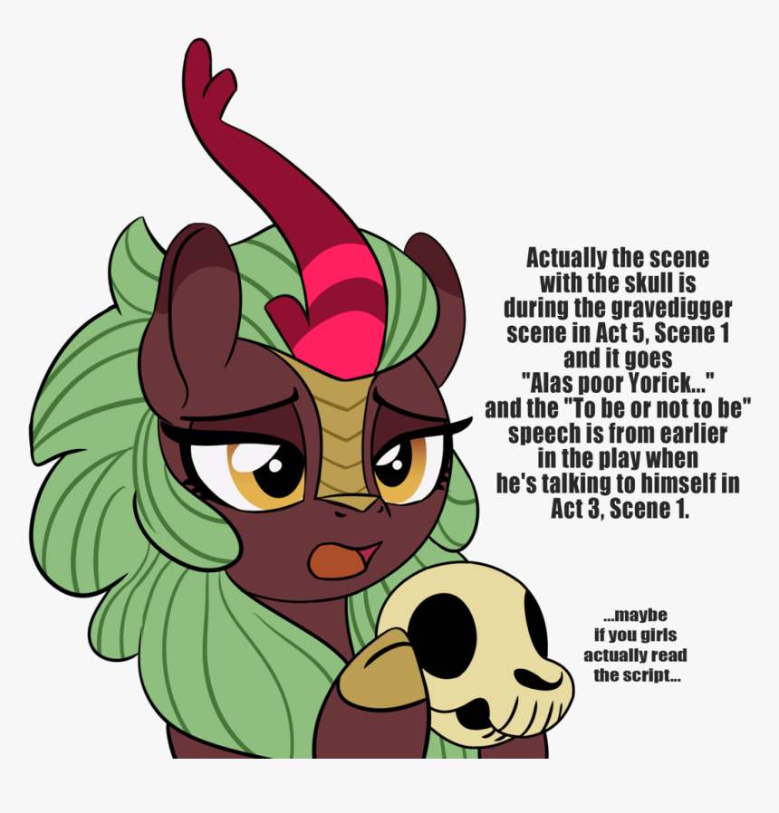 Alas Poor Yorick, Artist - Kirin Oc Mlp, HD Png Download, Free Download