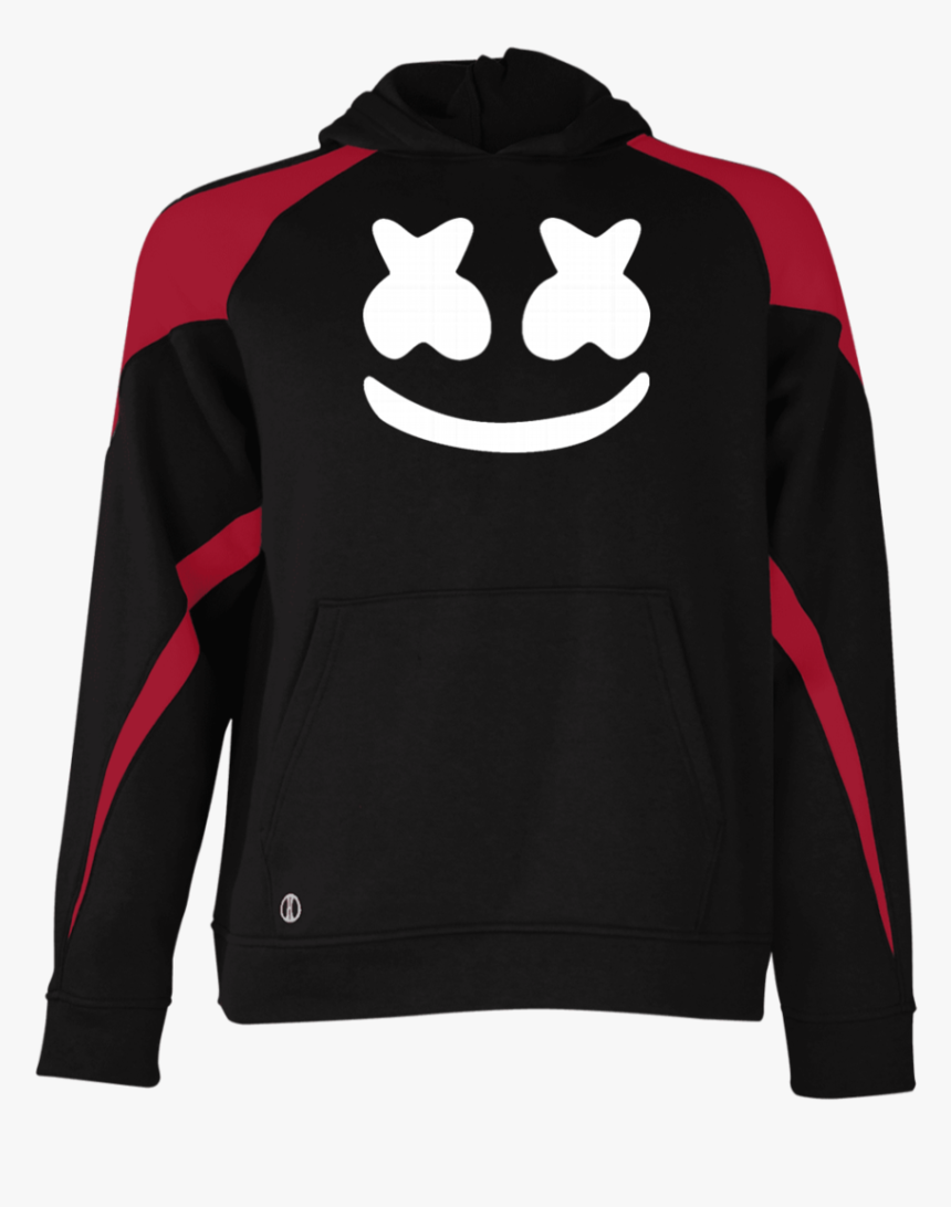 Marshmello Youth Colorblock Hoodie Sweatshirts - Marshmallow Shirt, HD Png Download, Free Download