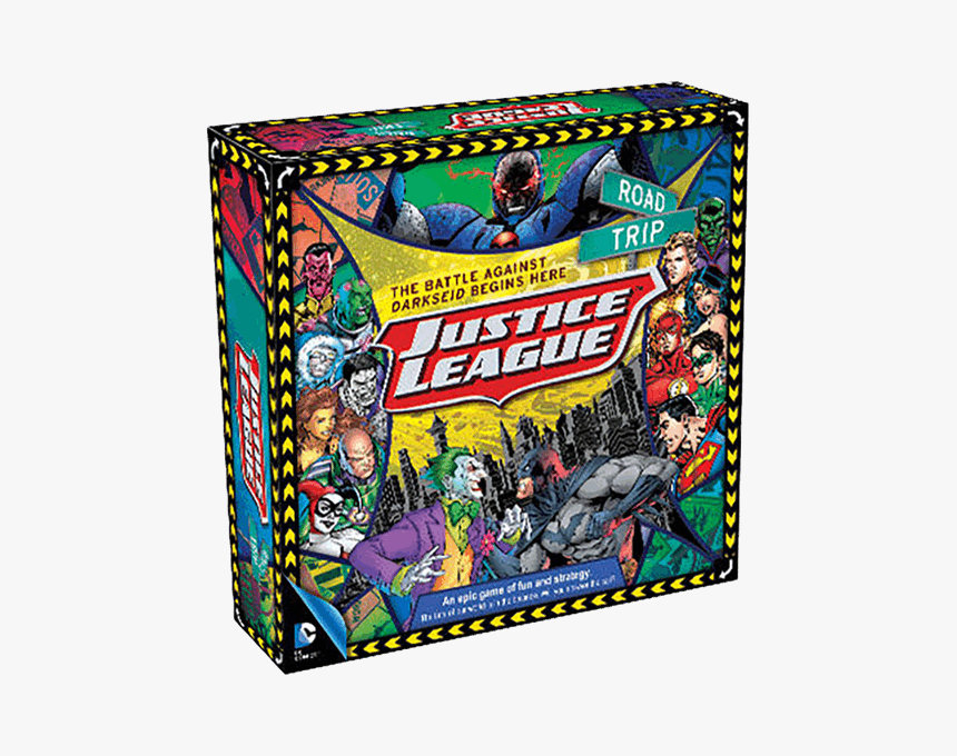 Dc Comics Justice League Board Game, HD Png Download, Free Download