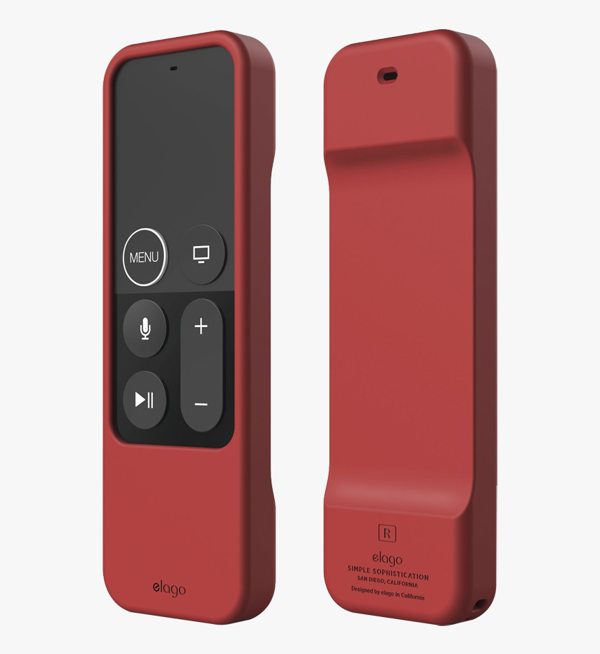 Elago R1 Intelli Case For Apple Tv Remote Red - Mobile Phone, HD Png Download, Free Download