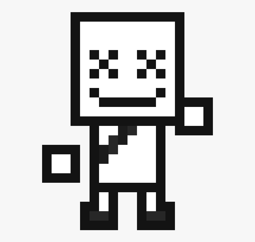 Marshmello Pixel Art, HD Png Download, Free Download