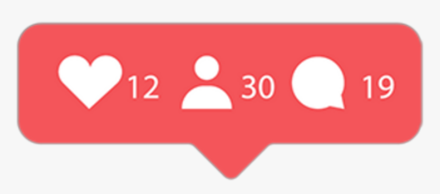 Instagram Likes Notification, HD Png Download, Free Download