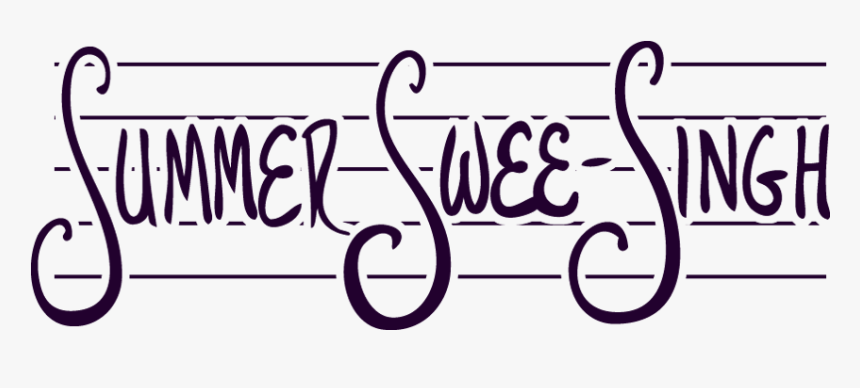 Summer Swee-singh - Calligraphy, HD Png Download, Free Download