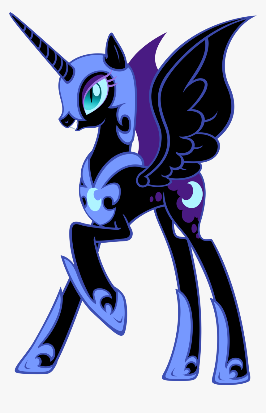 Moongazeponies Nightmare Moon - My Little Pony Evil Princess Luna, HD Png Download, Free Download