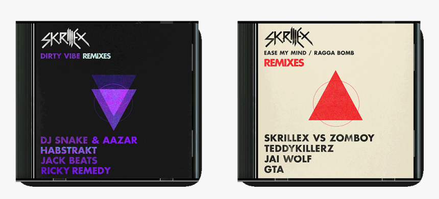 Skrillex Microsite-albumart - Triangle, HD Png Download, Free Download