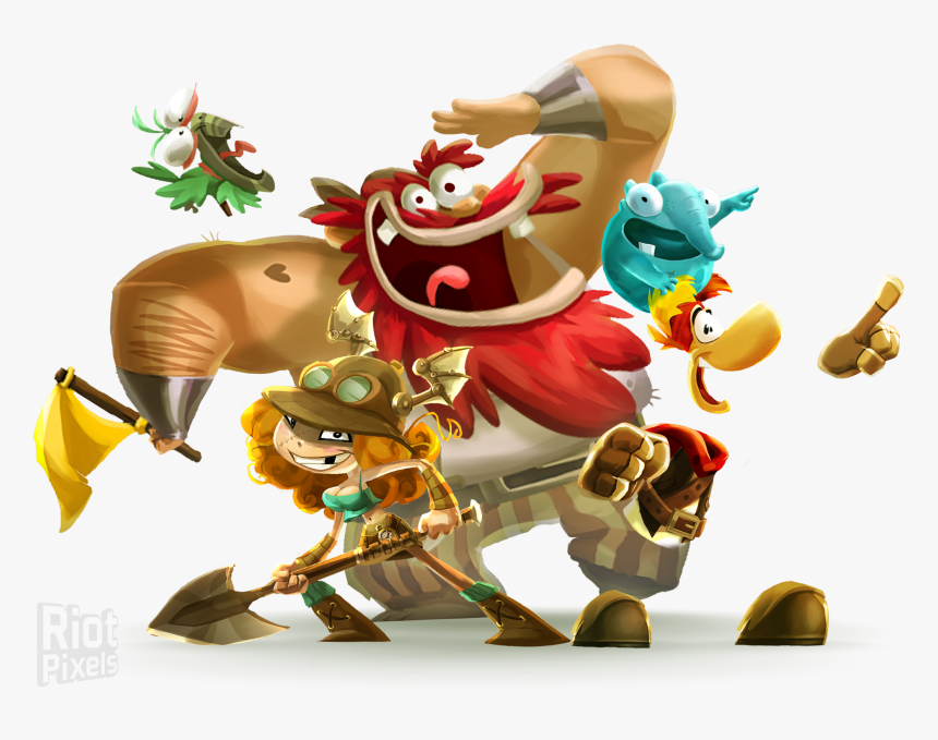 Transparent Rayman Png - Rayman Adventures All Characters, Png Download, Free Download