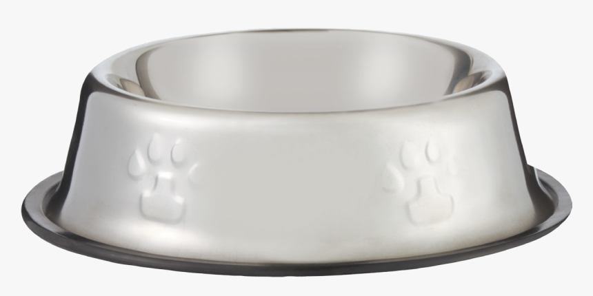 18cm Stainless Steel Dog Bowl With Rubber - Bangle, HD Png Download, Free Download