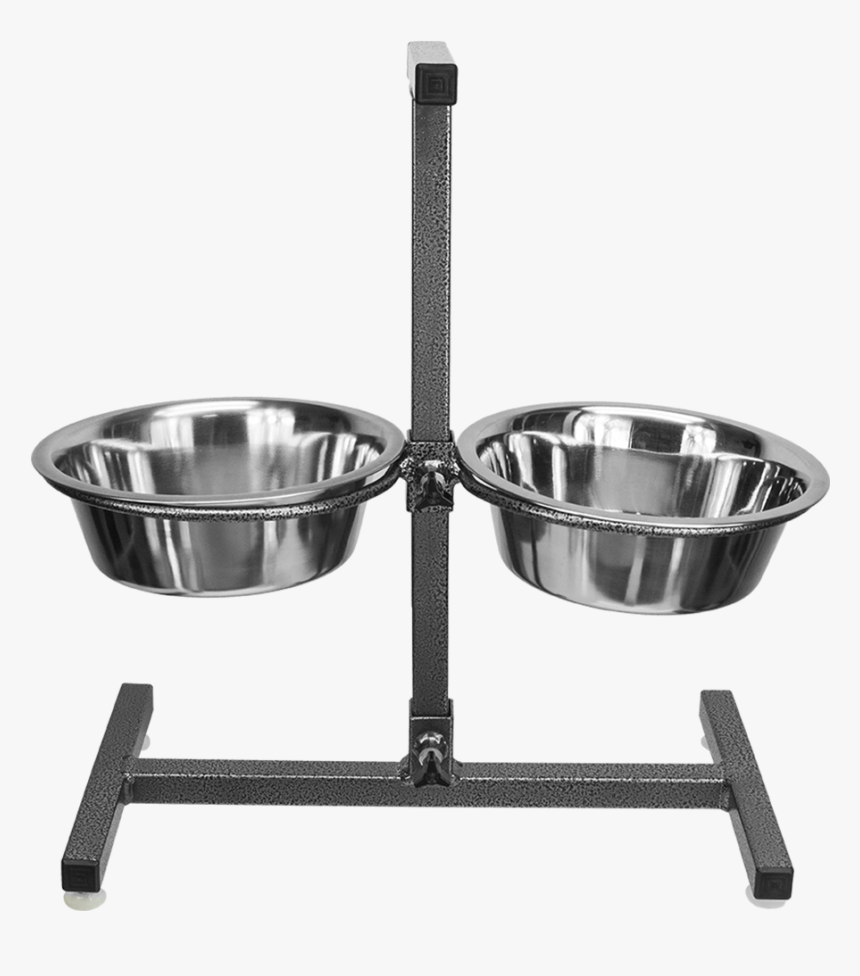 Adjustable Double Diner Elevated Dog Feeder - Elevated Dog Bowl Ideas, HD Png Download, Free Download