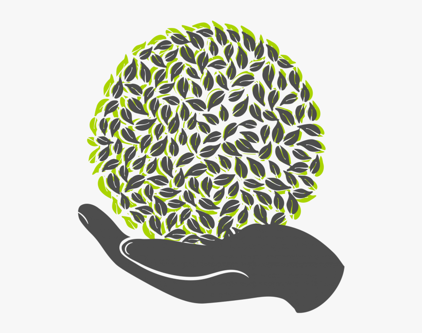 Tree In Hands Logo Vector Png - Abstract Painting Tree Drawing, Transparent Png, Free Download