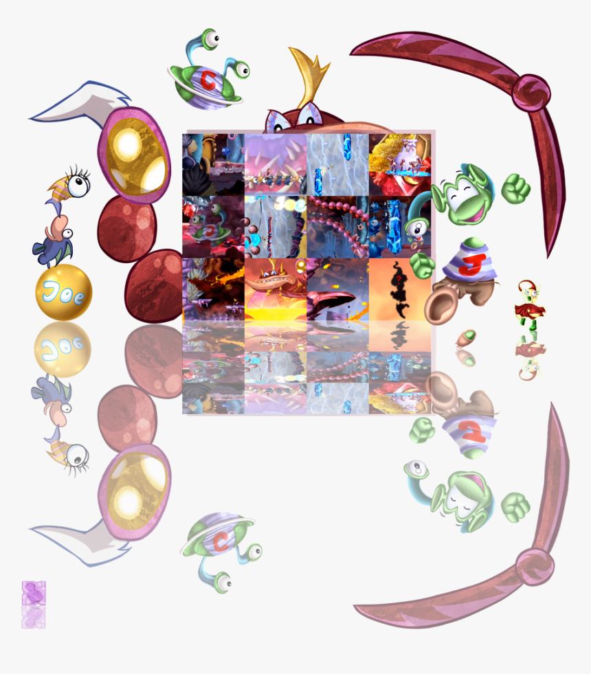 Rayman Origins Mod Compilation - Rayman Origins Mod, HD Png Download, Free Download