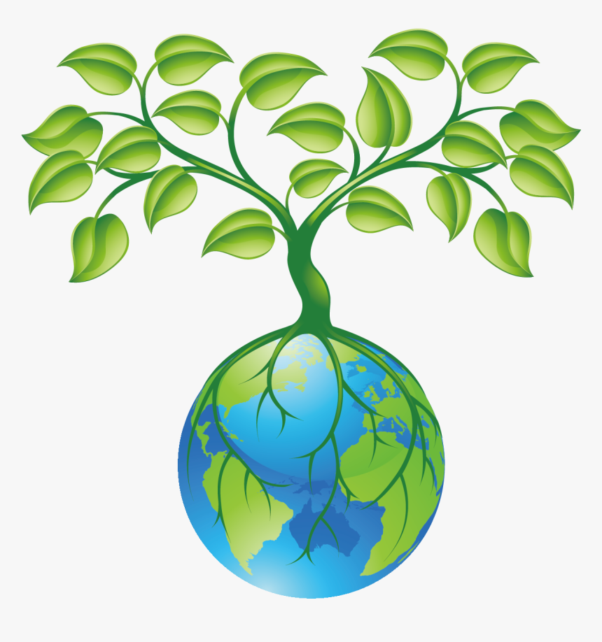 Planta De Raíz De Árbol Clip Art - Related To Earth Day, HD Png Download, Free Download