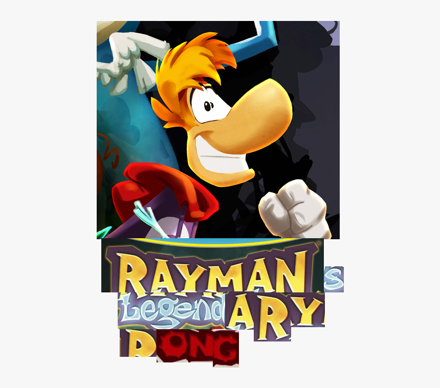 Raymans Mar Eg Pong Rayman Legends Rayman Origins Cartoon - Rayman Legends Hearts, HD Png Download, Free Download